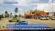 Lluvia y bochorno en Coatzacoalcos; ¿Tormenta Tropical Idalia viene a Veracruz?