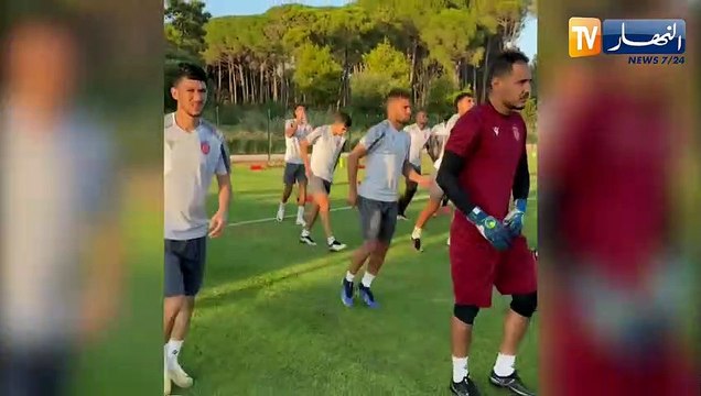 إتحاد العاصمة يواصل تحضيراته في تربص طبرقة