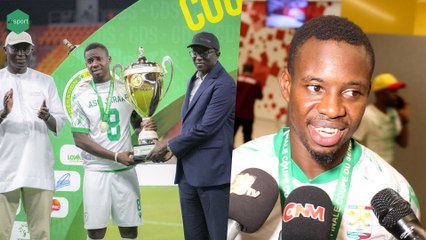 Assane Mbodji (Jaraaf) : "Heureux d'avoir enfin remporté la Coupe du Sénégal comme mon père …"