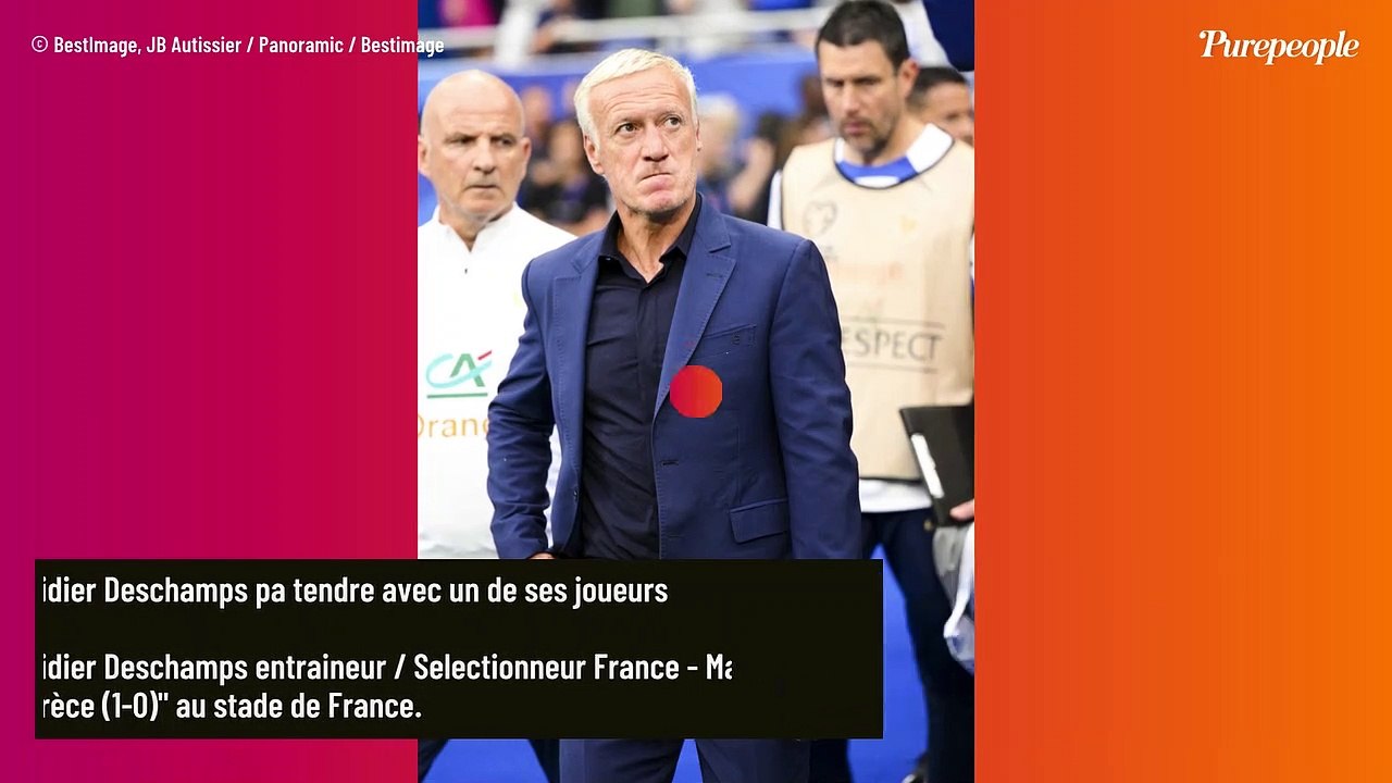 "Sans être méchant..." : Didier Deschamps contrarié, atomise une star des Bleus !