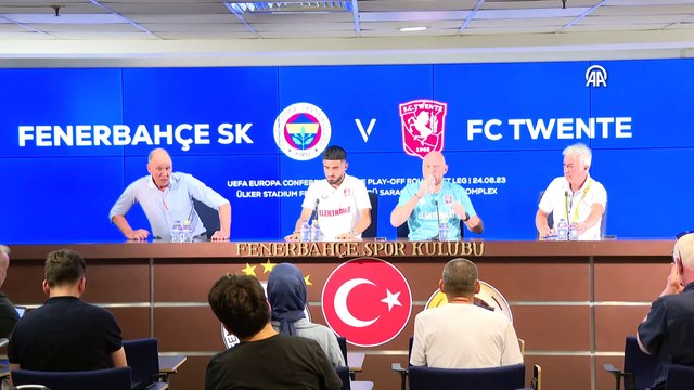 İSTANBUL - Fenerbahçe-Twente maçına doğru - Twente Teknik Direktörü Joseph Oosting