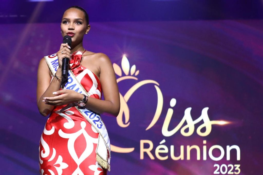 Indira Ampiot souhaite bonne chance aux candidates de Miss Réunion