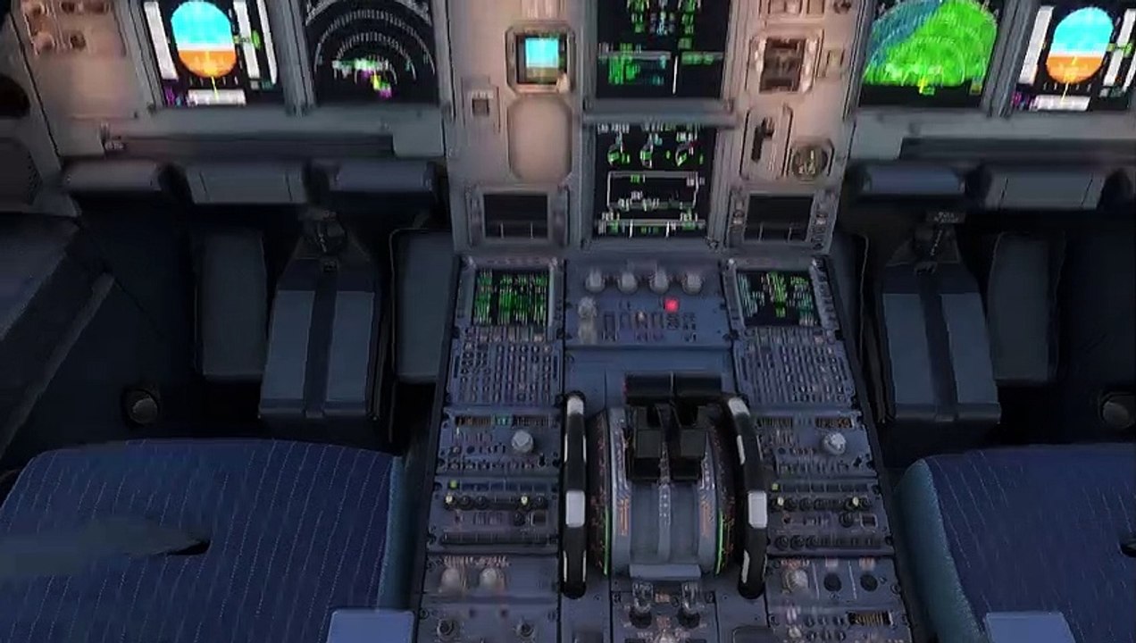 MSFS A320 FÉNIX  SRI LANKAN atterro VCBI ILS RWY 22