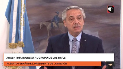 Argentina ingresó al grupo de los Brics