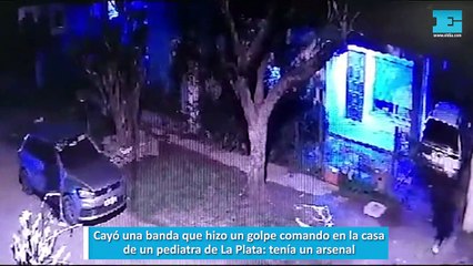 Download Video: Cayó una banda que hizo un golpe comando en la casa de un pediatra de La Plata