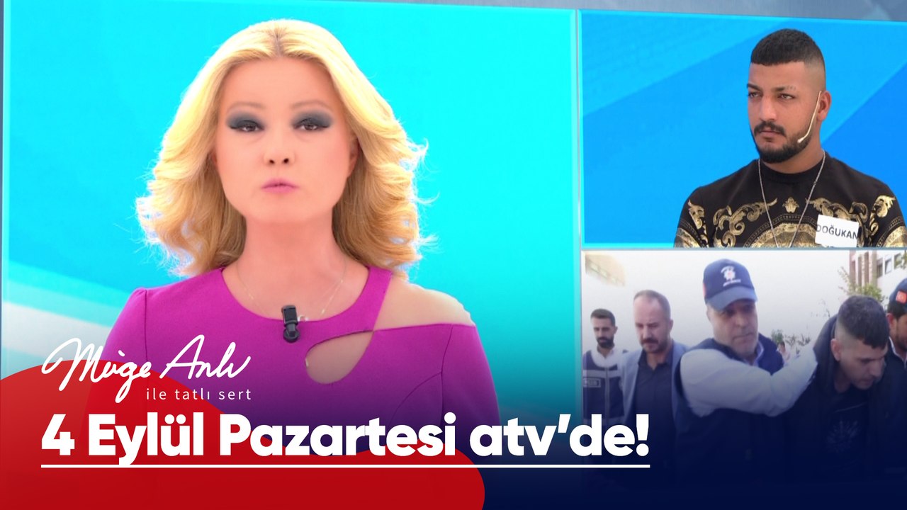 Müge Anlı ile Tatlı Sert yeni sezonuyla 4 Eylül Pazartesi saat 10:00'da atv'de!  @atvturkiye ​