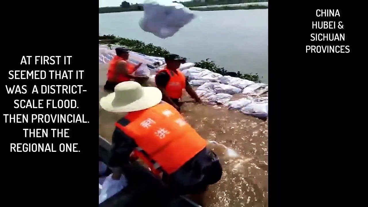 China Flood - Hubei and Sichuan Provinces - 2020