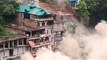 Landslide destroys homes in India after heavy monsoon rain