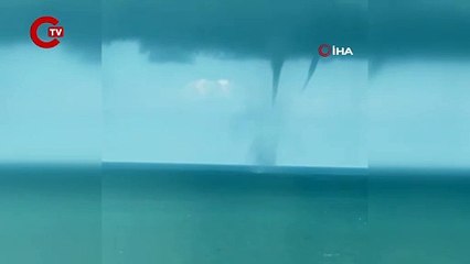 Trabzon’da çifte hortum