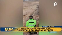 Balacera en Cañete: policías son atacados por invasores de terrenos tras intentar desalojarlos