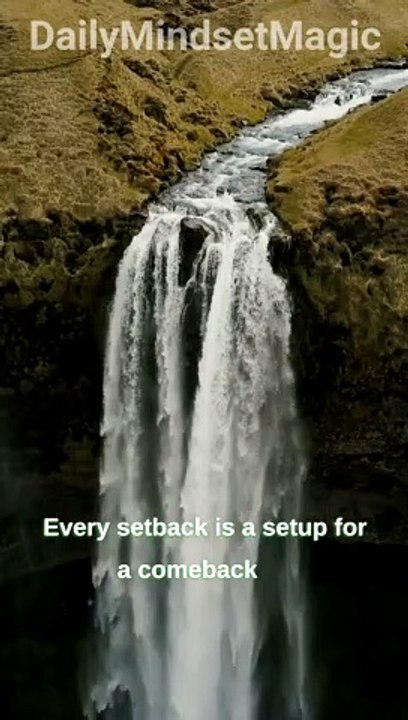 Setup for a Comeback | Motivational Quote | #DailyMindsetMagic | #Motivation #Mindset #Lifestyle #Mentality #Inspiration #Quotes #Positive #Deep #Dream #Shorts #Reels #TikTok