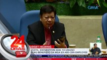 Rep. Marcoleta, kwinestyon ang 'di umano pagbibigay ng benepisyo sa mga ex-ABS-CBN employee | 24 Oras