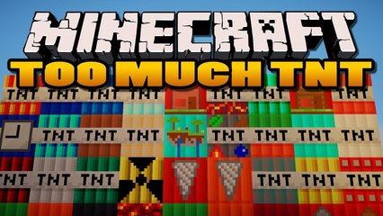 MineCraft Daha Çok TnT Mod Tanıtım