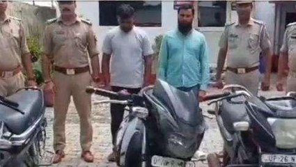 पीलीभीत: अलग-अलग जगहों पर छापेमारी कर तीन चोरी की बाइक की बरामद