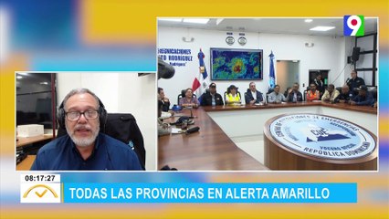 Luis German “Todas las provincias en alerta amarilla” | El Despertador SIN