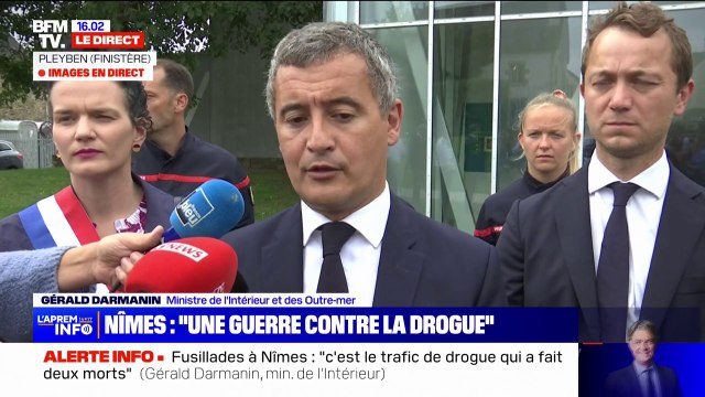 Gérald Darmanin sur les fusillades à Nîmes: Les consommateurs sont responsables de cette situation