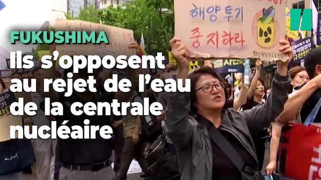 Le rejet des eaux de Fukushima inquiète dans les pays voisins du Japon