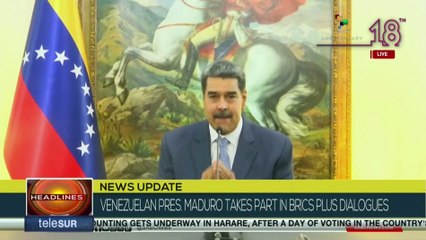 "We must strengthen communication alliances such as TvBRICS and teleSUR"