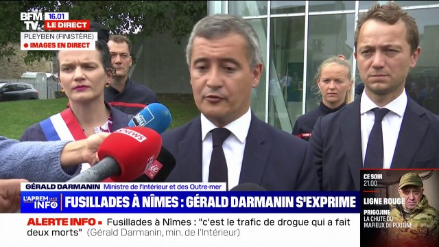 Gérald Darmanin sur les fusillades à Nîmes: Nous avons une guerre contre la drogue qui est très difficile
