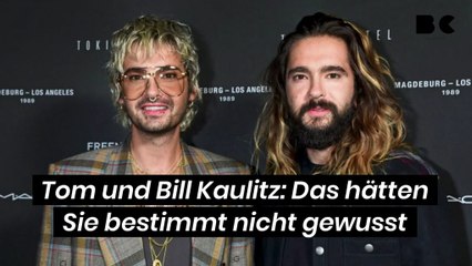 Tom und Bill Kaulitz: Das hätten Sie bestimmt nicht gewusst
