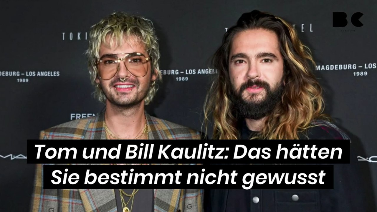 Tom und Bill Kaulitz: Das hätten Sie bestimmt nicht gewusst