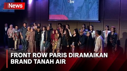 Desainer dan Brand Tanah Air Bakal Unjuk Gigi di Front Row Paris