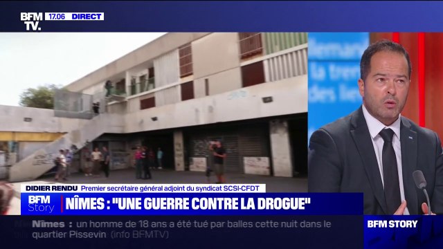 Déploiement du RAID à Nîmes: C'est un signal envoyé à ces délinquants et à la population , pour Didier Rendu (syndicat des cadres de la sécurité intérieure-CFDT)