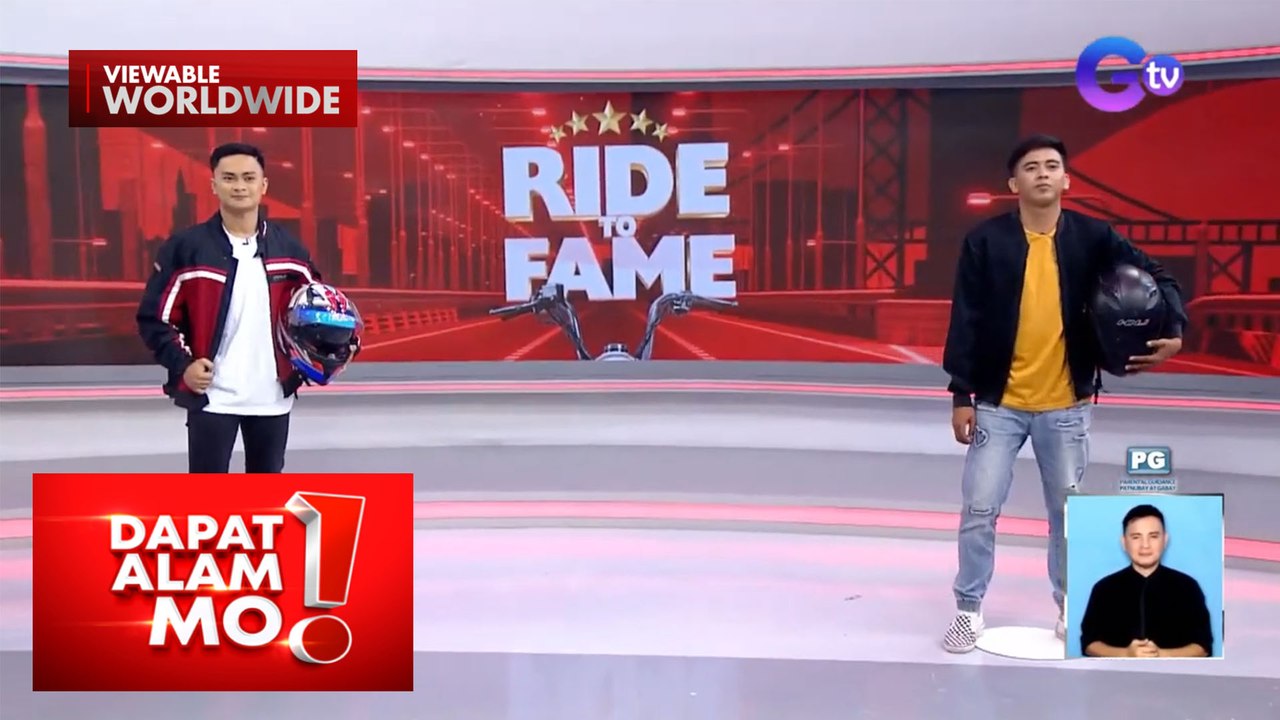 Riders ng Antipolo at Cavite, nagpaandar sa ‘Ride to Fame’ kasama si Jeffrey Talla! | Dapat Alam Mo!