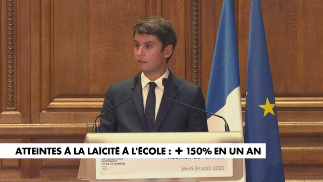 Atteintes à la laïcité à l'école : +150% en un an