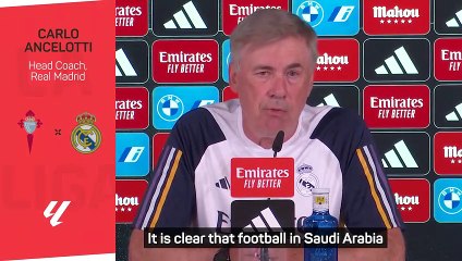 Ancelotti calls for FIFA to 'evaluate' Saudi Arabia spending