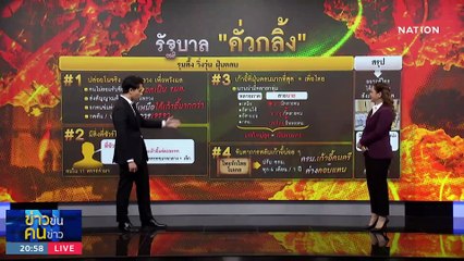 รัฐบาล "คั่วกลิ้ง" | ข่าวข้นคนข่าว | 24 ส.ค. 66 | PART1