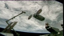 Cygnus Spacecraft Captured By Space Station's Robotic Arm