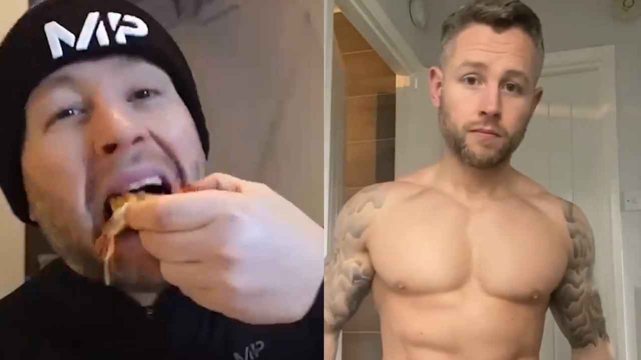 Getting SHREDDED On A PIZZA DIET!