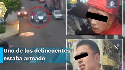 ¡Héroes! Así detuvieron policías a motoratones que intentaban escapar en la GAM