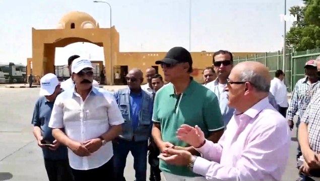 مستشار رئيس الجمهورية ومحافظ أسوان في زيارة ميدانية لمنفذ أرقين على الحدود السودانية