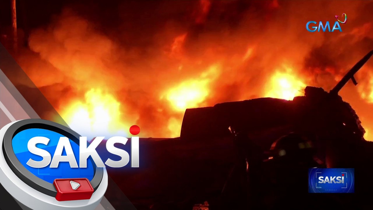 Sunog na tumupok sa 4 na bodega, inabot ng mahigit 17 oras bago tuluyang naapula | Saksi