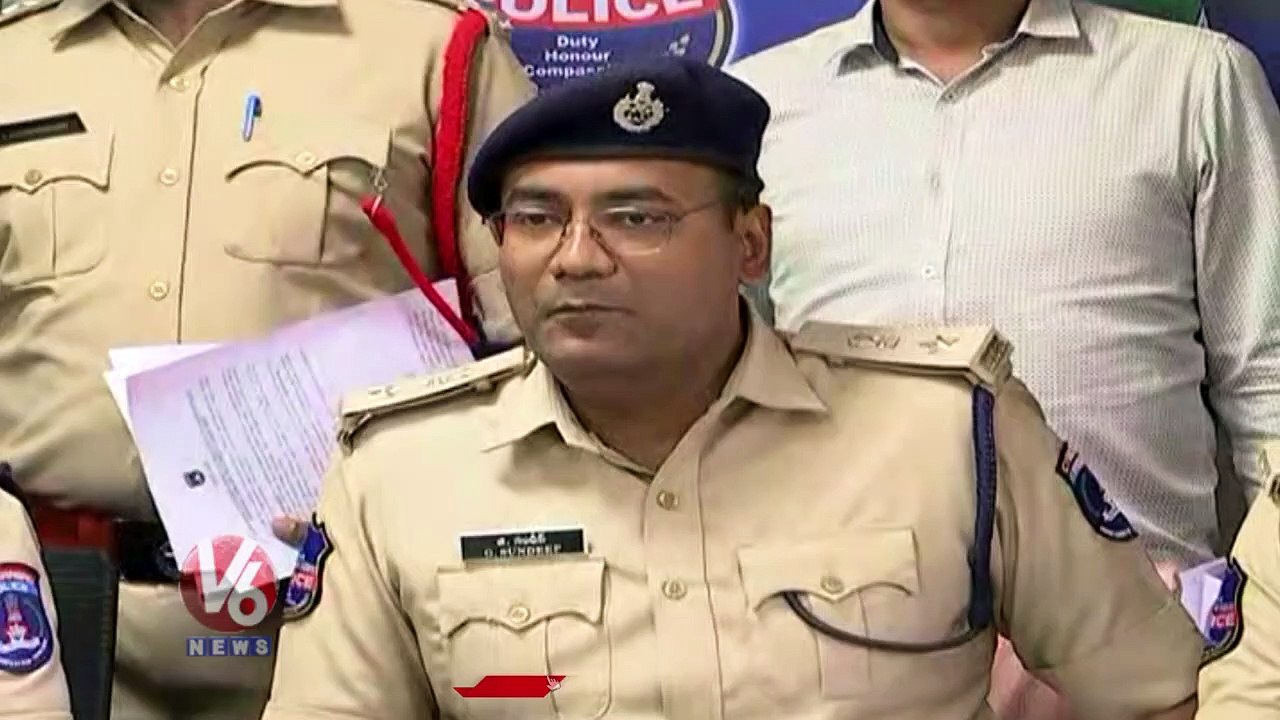 Madhapur DCP Sandeep Explains The  Men Incident...