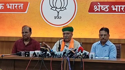 कुर्सी बचाने में लगे कांग्रेस के नेताः मेघवाल