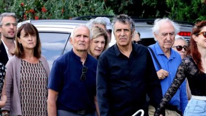 Obsèques de Gérard Leclerc: sa veuve Julie, son frère Julien les proches du journaliste bouleversés