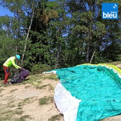 La canicule : c'est super pour les parapentistes !