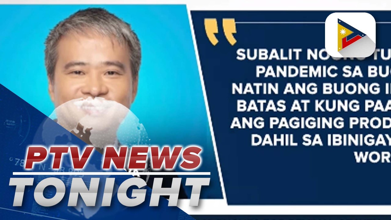 Sen. Villanueva pushes for revival of work-from-home, other alternative work arrangements to help ease traffic condition