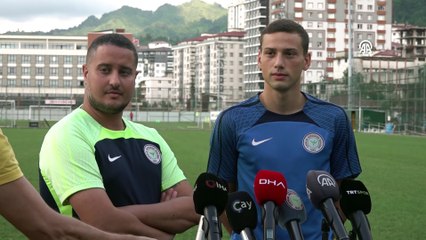 RİZE - Çaykur Rizesporlu Dal Varesanovic, Trabzonspor maçını değerlendirdi