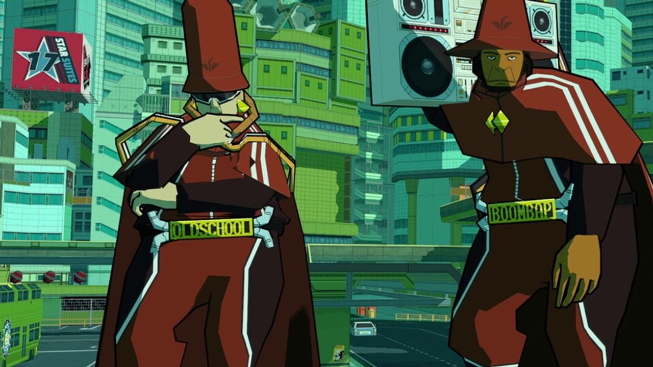 In bomb rush cyberfunk dreht sich die zukunft nur noch um style