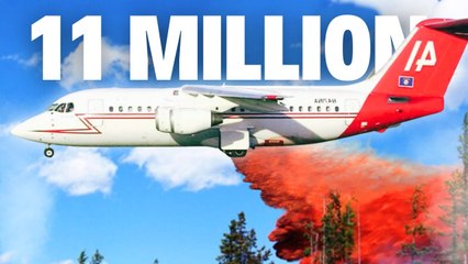 The Incredible BAe 146 Water Bomber Airplane