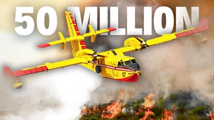 The Incredible Canadair CL-515 Water Bomber Airplane