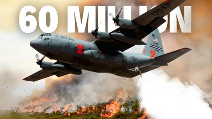 The incredible C-130 Water Bomber Airplane