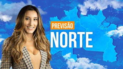 Previsão Norte - Chuva forte no AM e norte de RR
