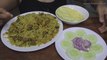 Eating soyabean pulao, pappad fry, salad | Mukbang | Asmr Eating
