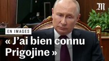 Mort de Prigojine : Poutine salue un « homme talentueux » qui a commis des « erreurs »