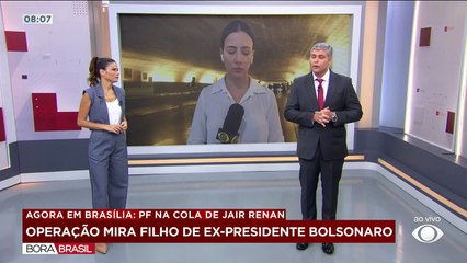 Jair Renan, filho de Jair Bolsonaro, é alvo de operação da polícia